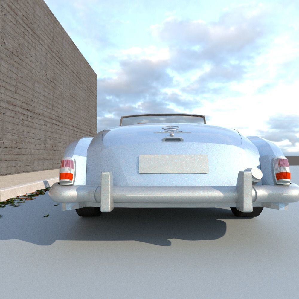 sport car 3D model_4