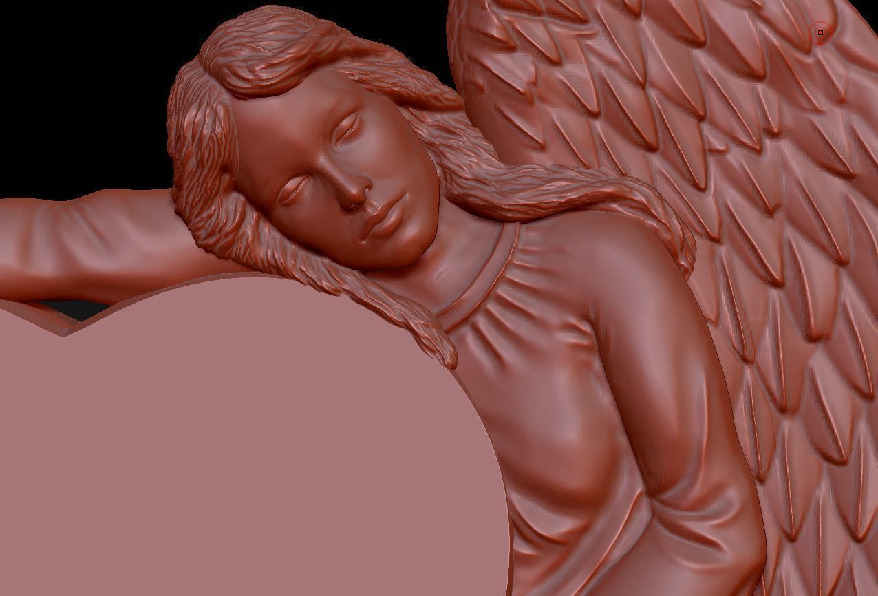 Angel Monuments 3D Stl model 3D print model_17