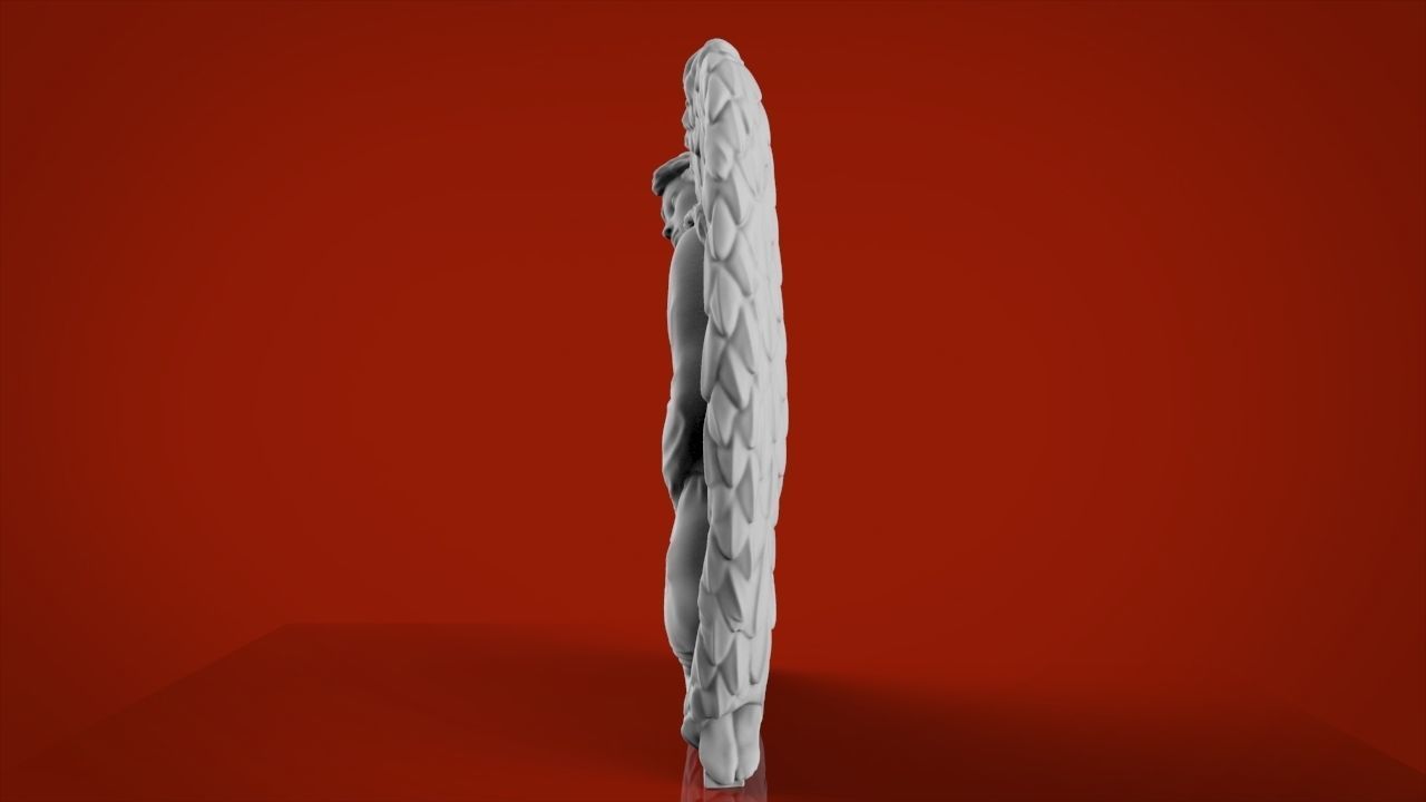 Angel Monuments 3D Stl model 3D print model_7