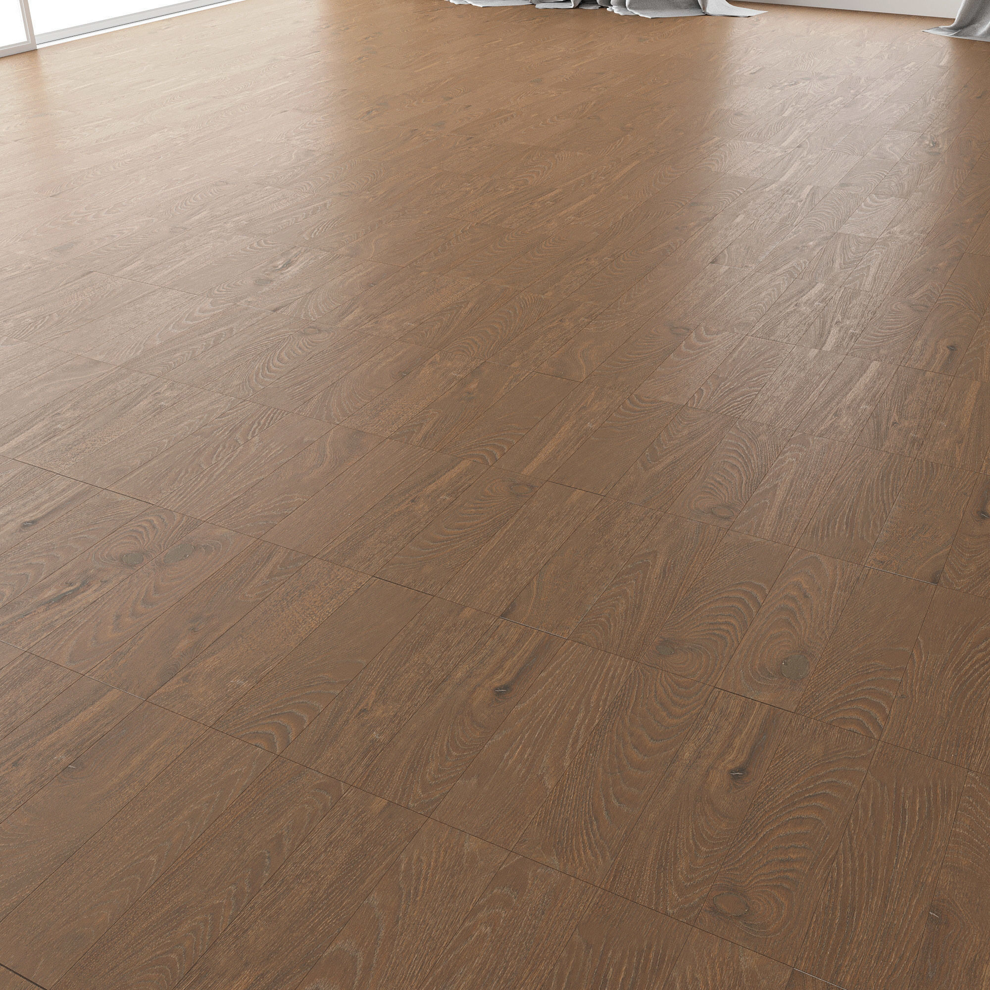 Parquet Oak Vincinyatta Brushed set 3 3D model_1
