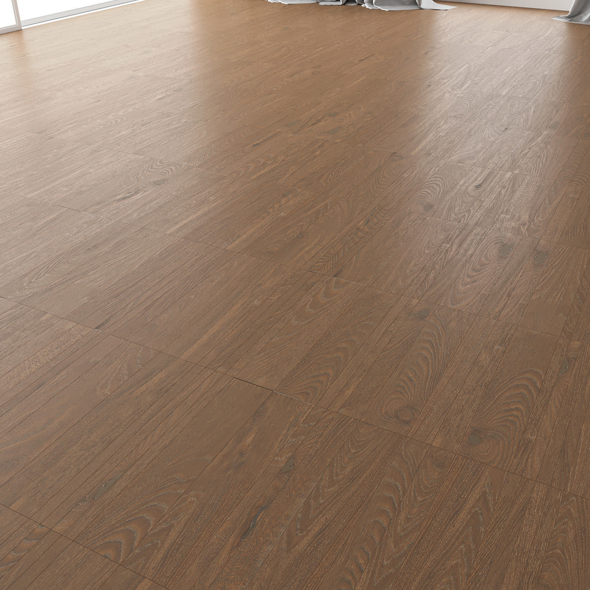 Parquet Oak Vincinyatta Brushed set 3 3D model_2