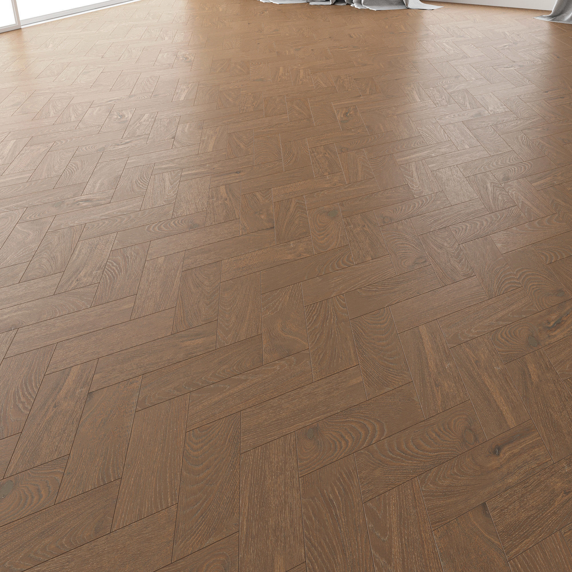 Parquet Oak Vincinyatta Brushed set 5 3D model_3