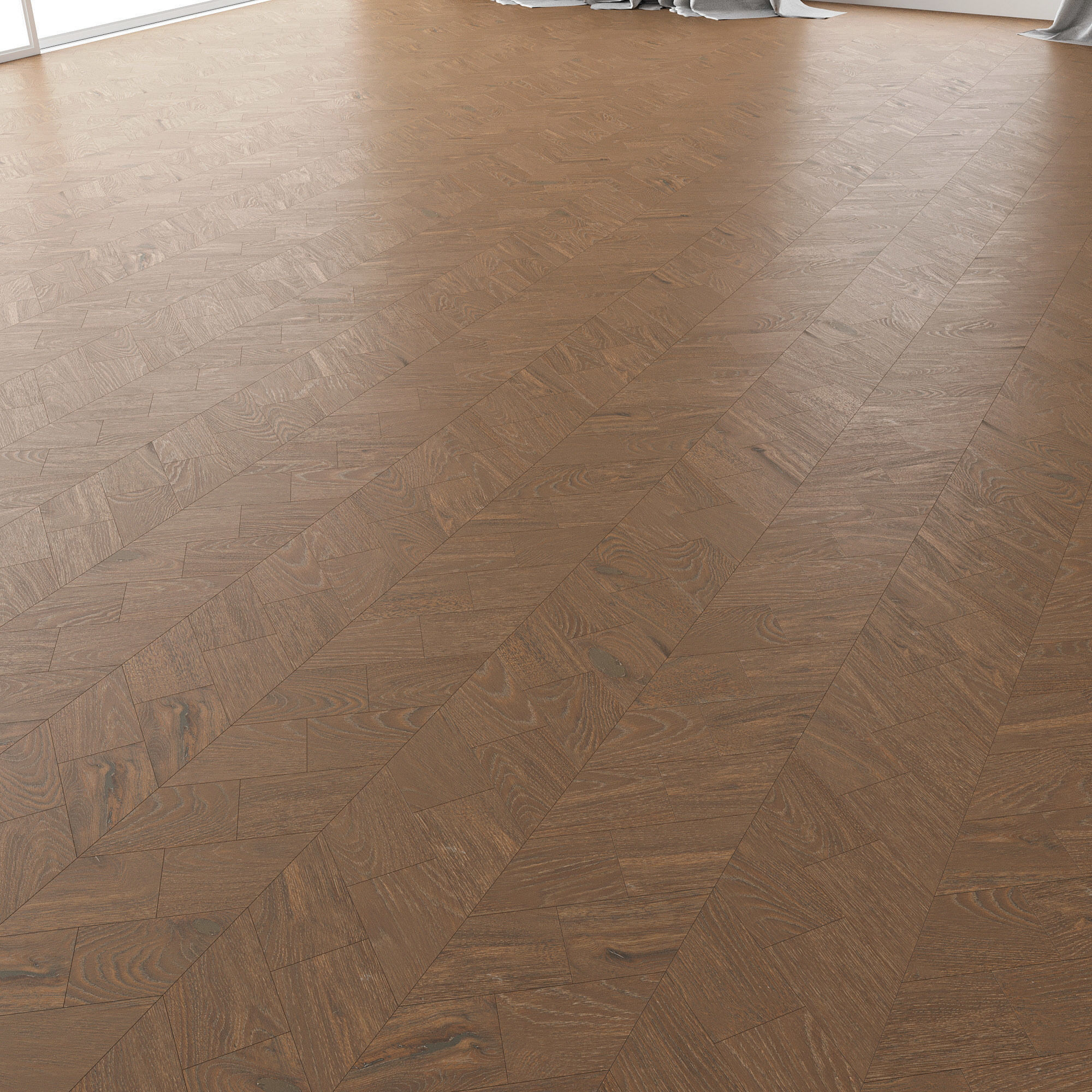 Parquet Oak Vincinyatta Brushed set 7 3D model_1
