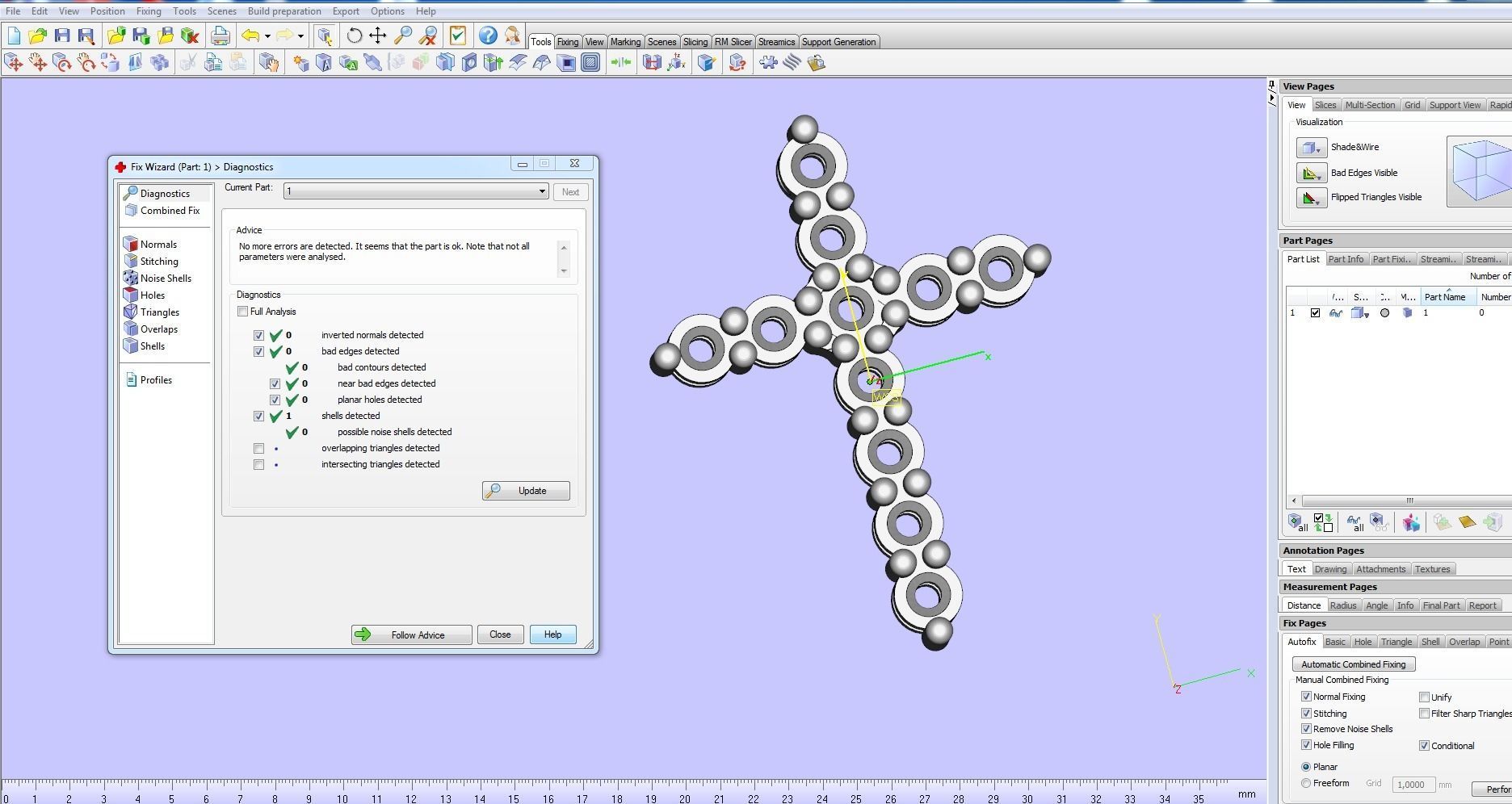 Cross 3D print model gold diamond pendant 3D print model_4
