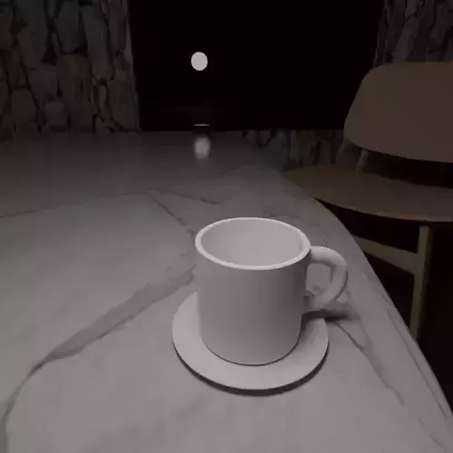 Simple Cup and Plate