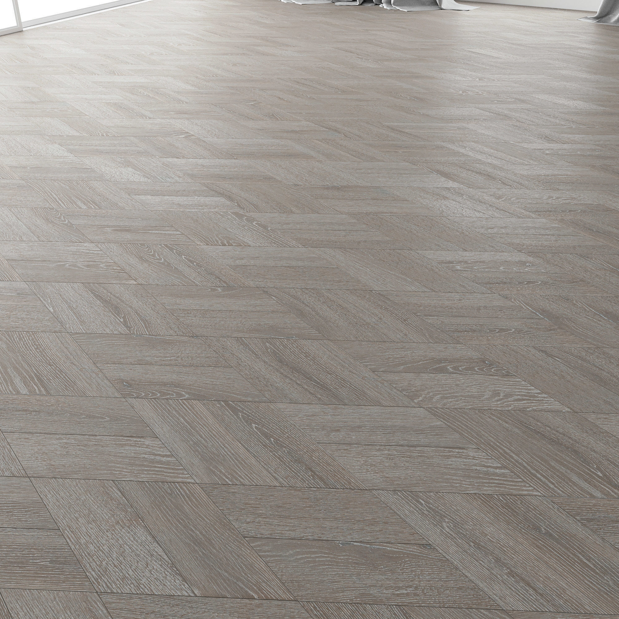 Parquet Oak Vicksburg Firestop set 5 3D model_1