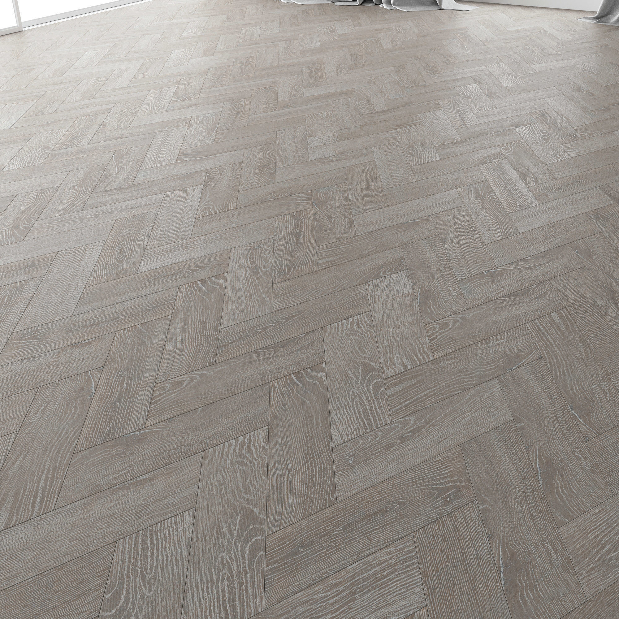 Parquet Oak Vicksburg Firestop set 5 3D model_2