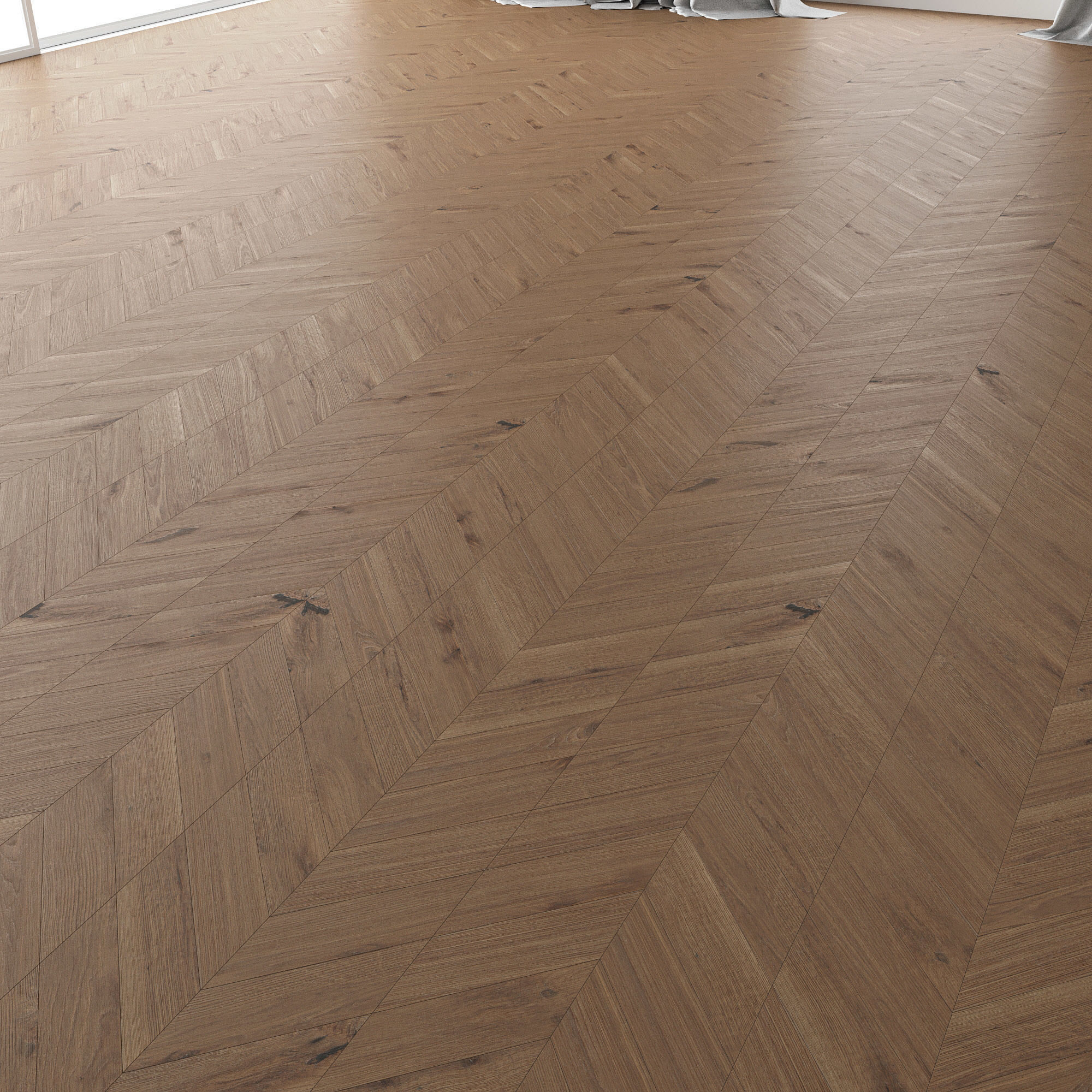 Parquet Oak Vergne Wild Wood set 1 3D model_3