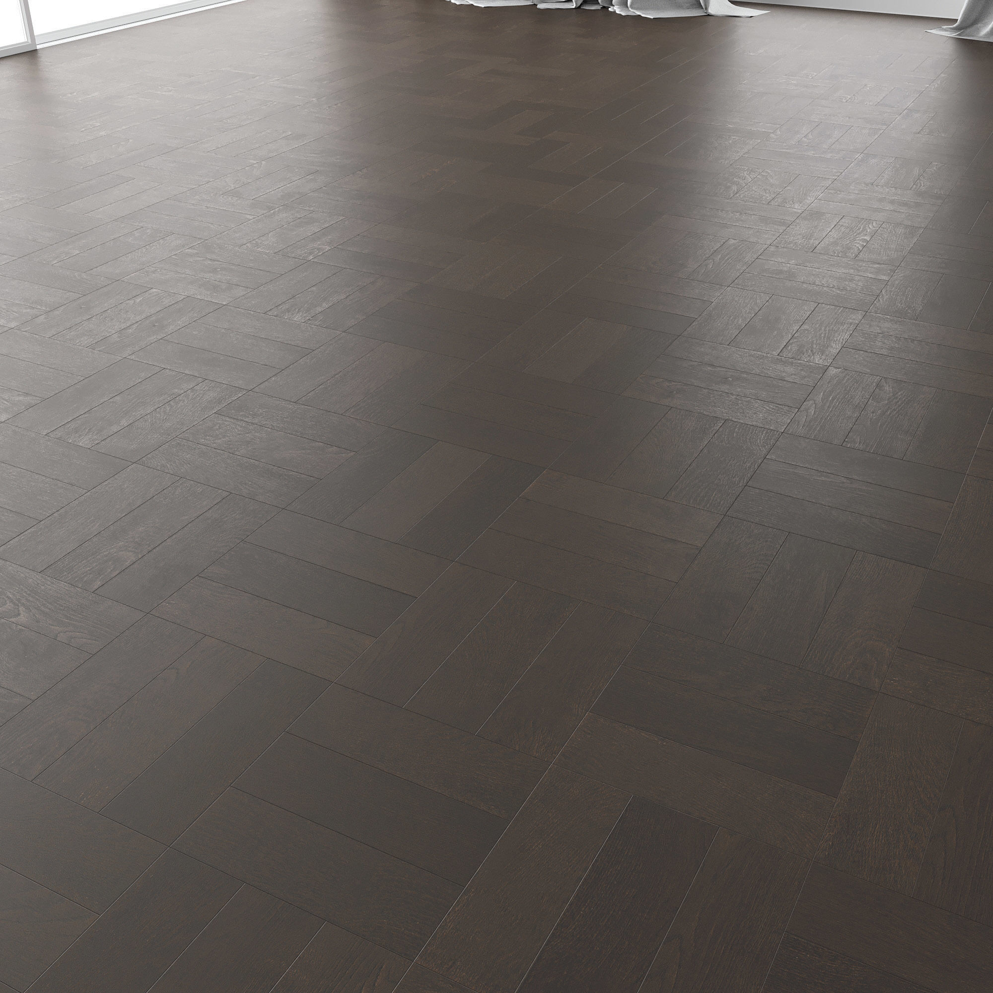 Parquet Oak Brooklyn Brushed set 3 3D model_3
