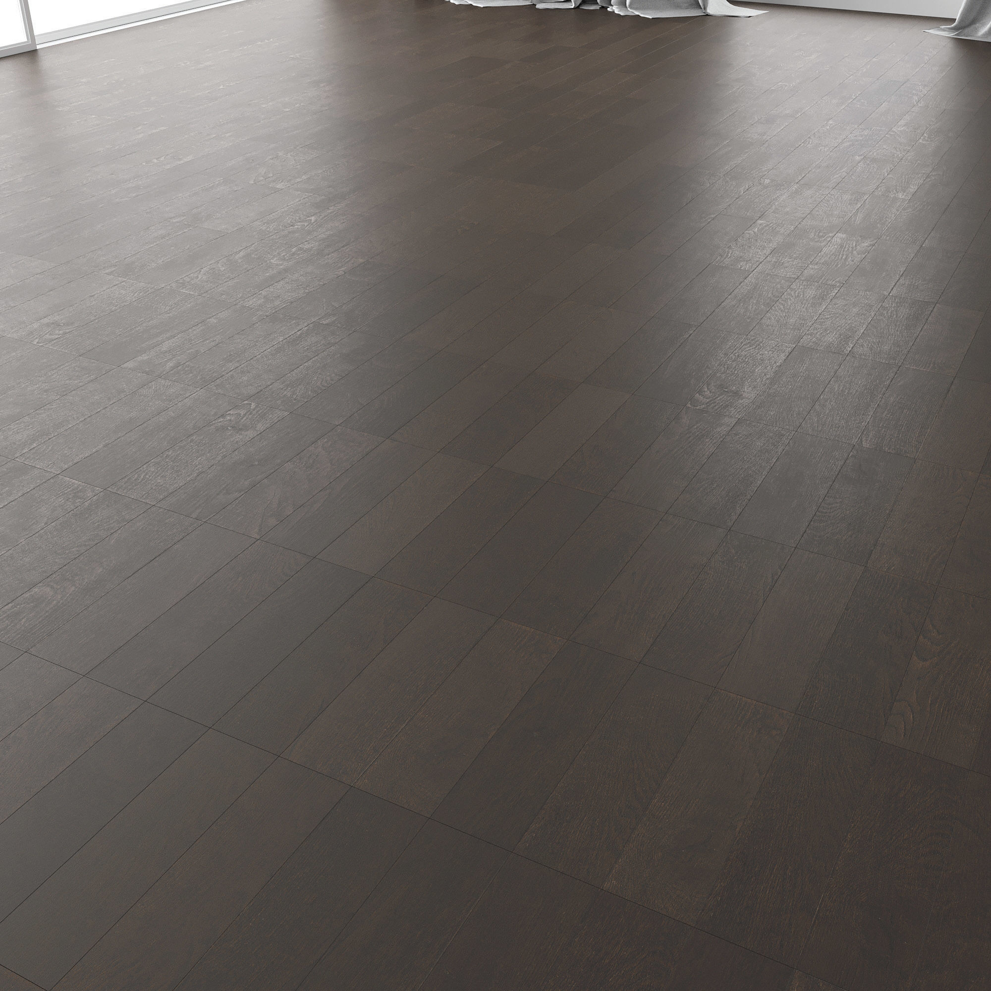 Parquet Oak Brooklyn Brushed set 3 3D model_1