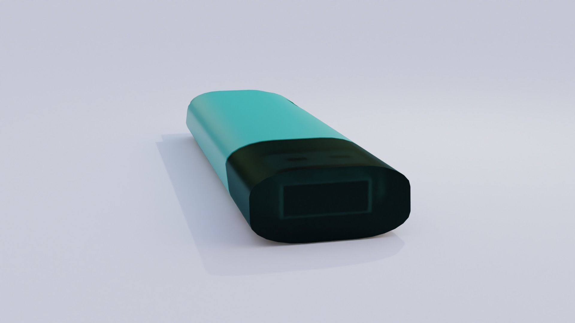 USB Stick  Low-poly 3D model_10