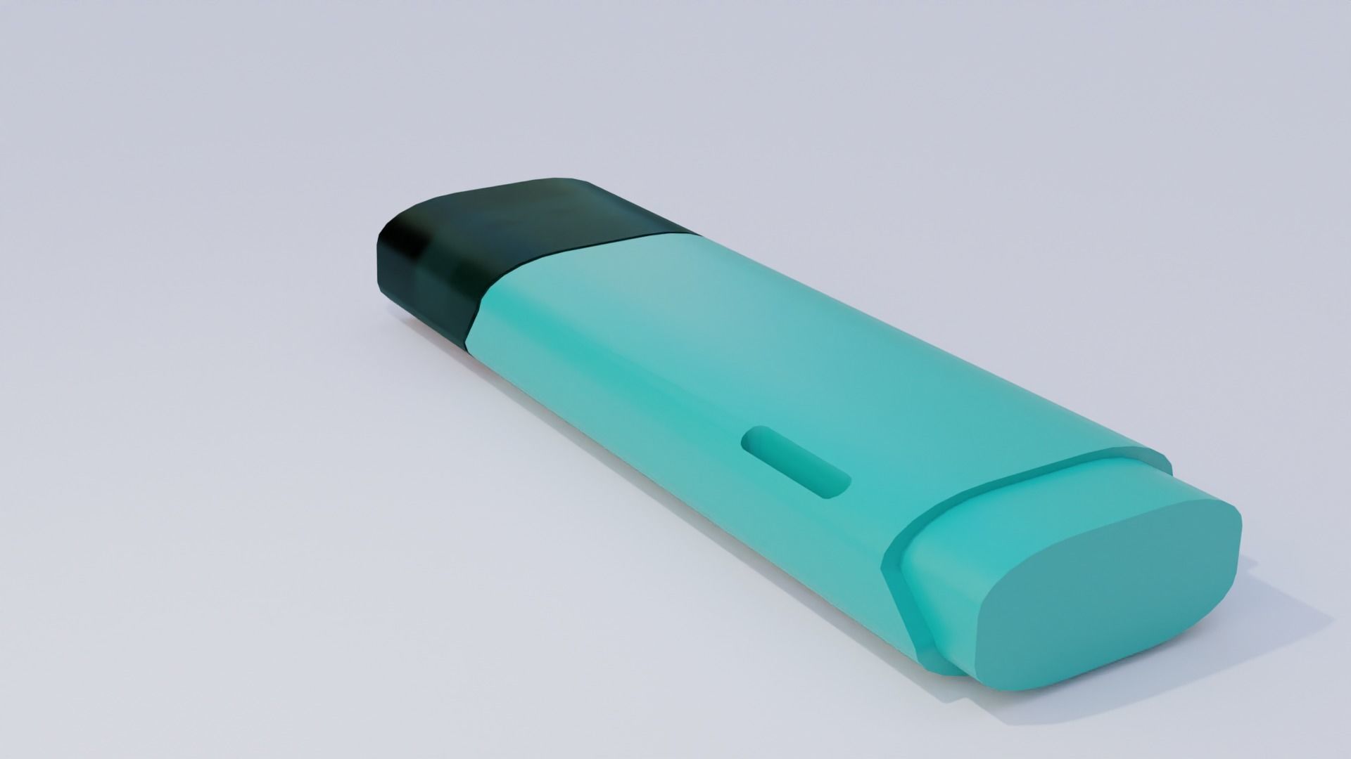 USB Stick  Low-poly 3D model_9