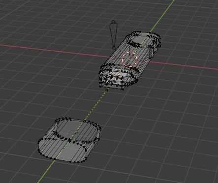 USB Stick  Low-poly 3D model_4