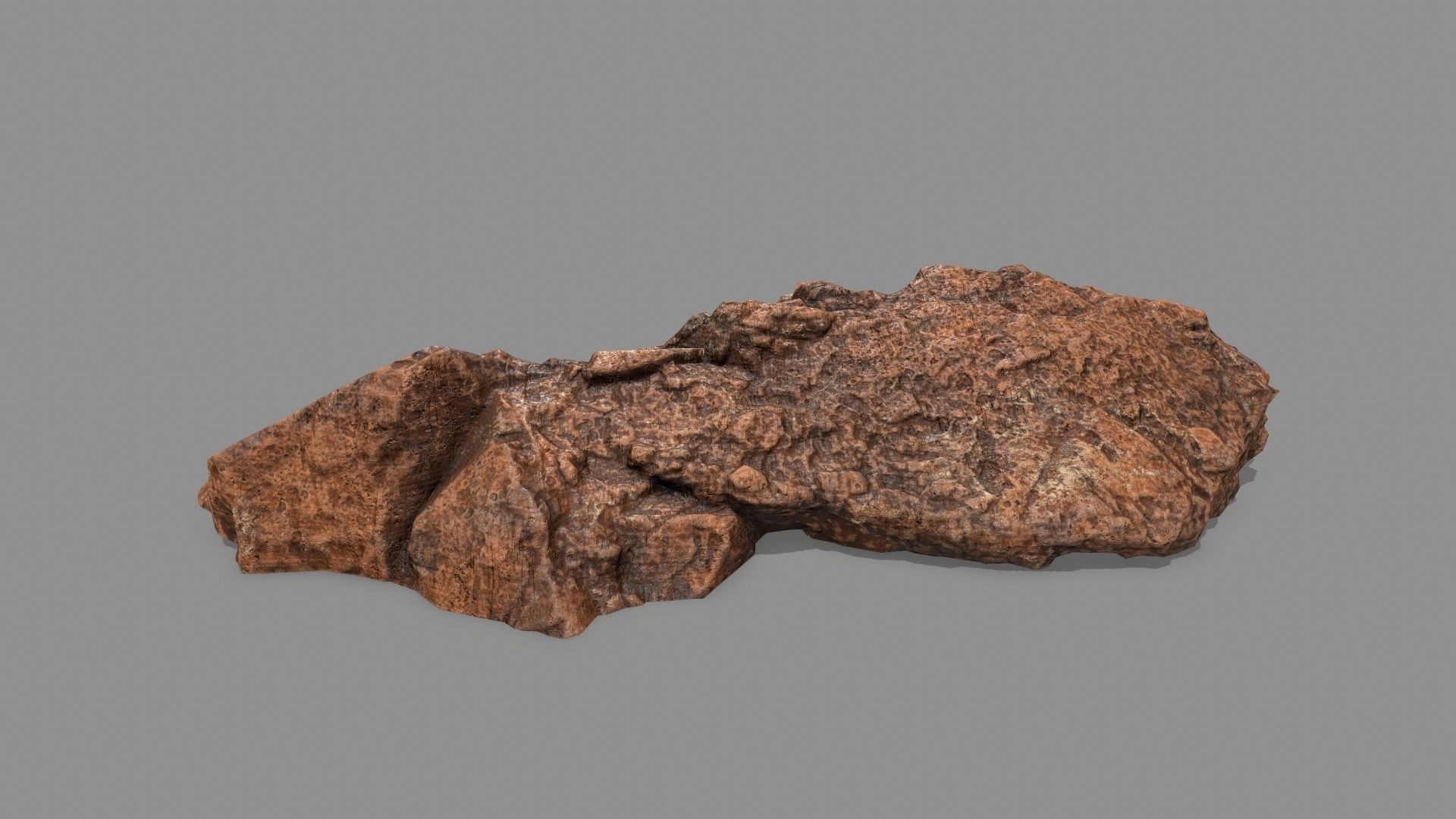 desert rock 1 Low-poly 3D model_17