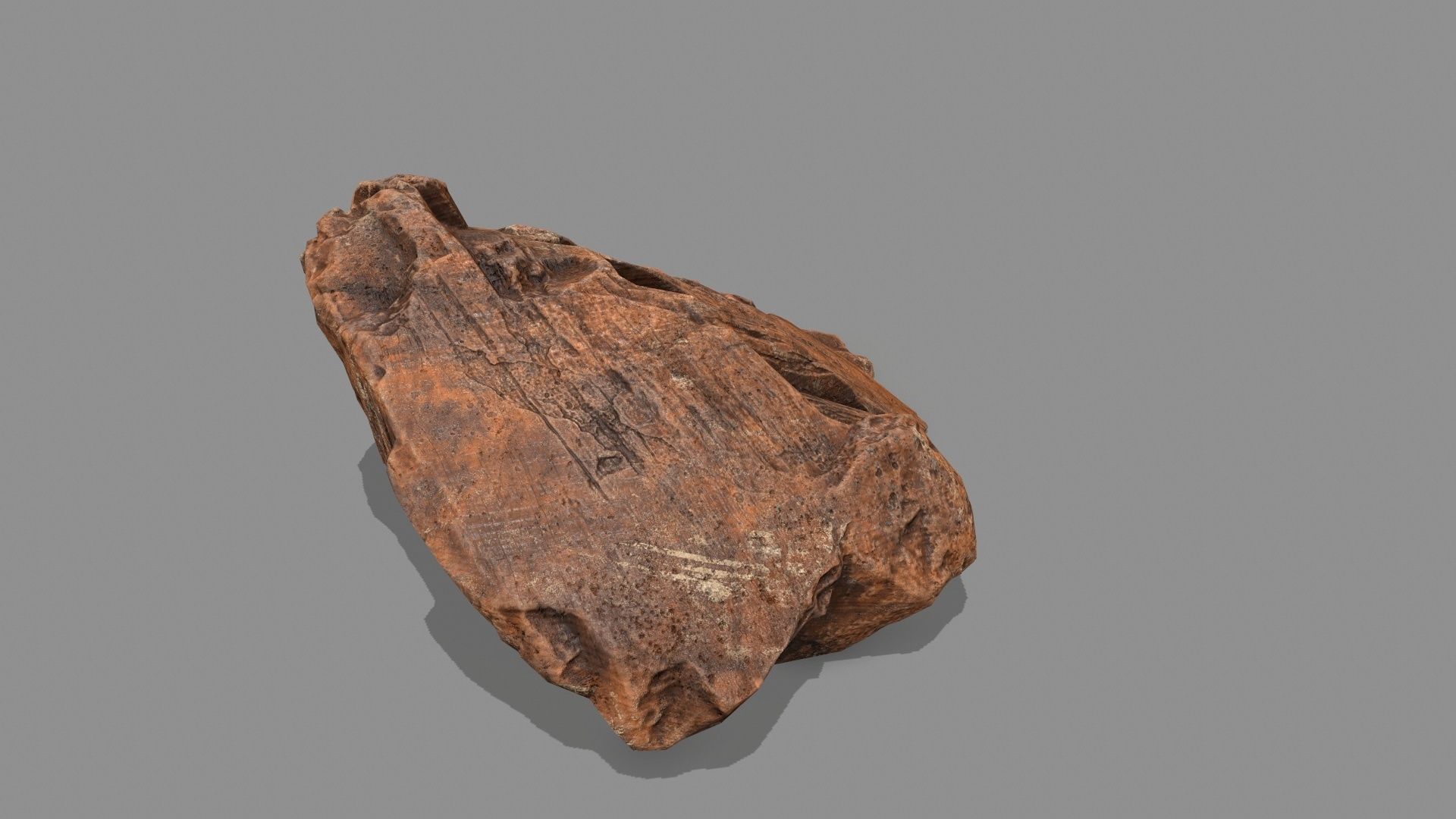 desert rock 1 Low-poly 3D model_21