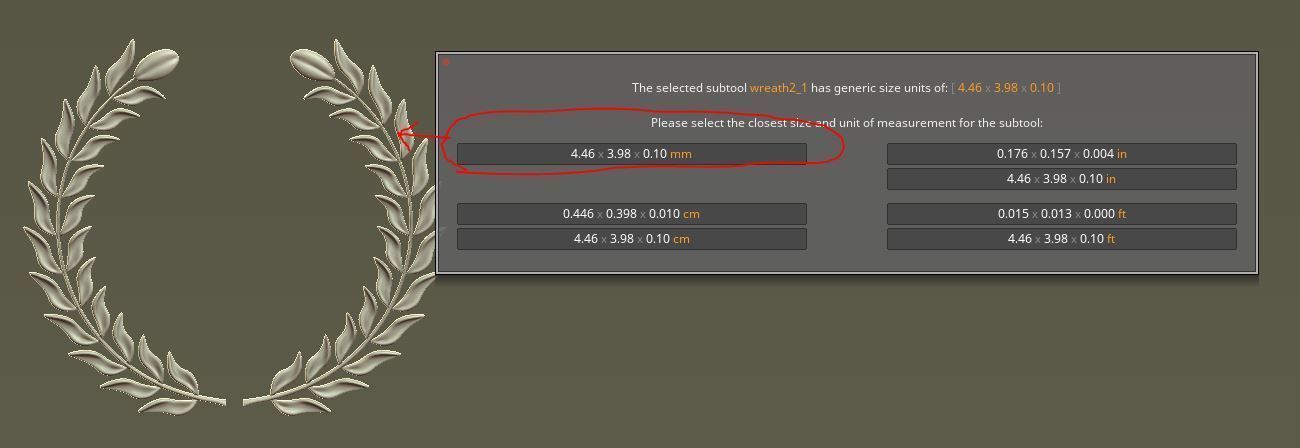 Laurel wreaths set 3D print model_9