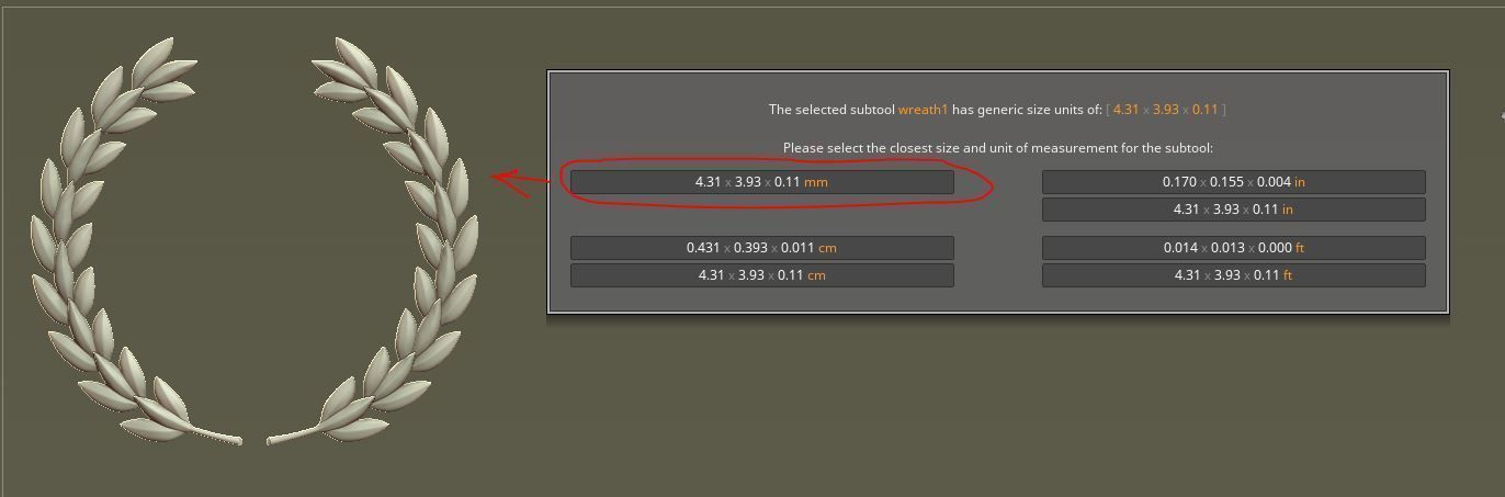 Laurel wreaths set 3D print model_6