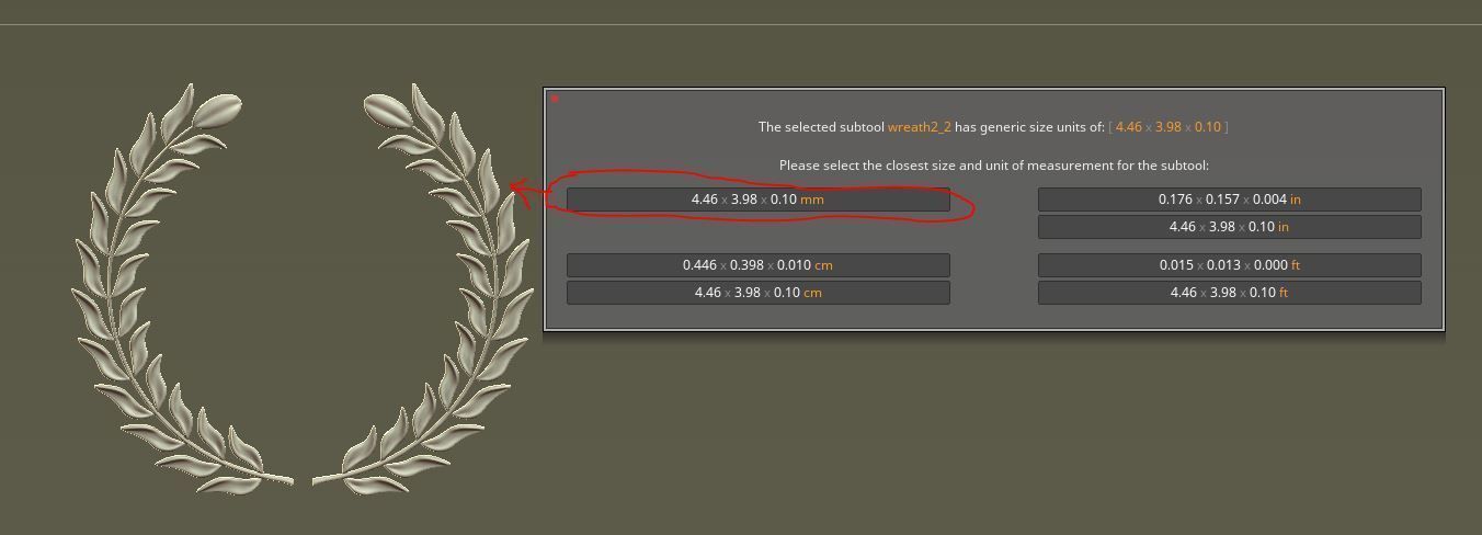 Laurel wreaths set 3D print model_7