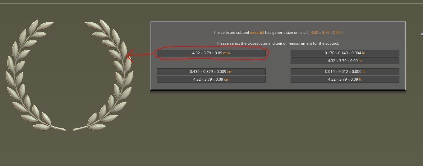 Laurel wreaths set 3D print model_8