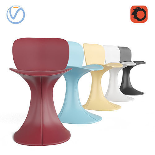 Pierre Paulin Vintage Chair  3D model
