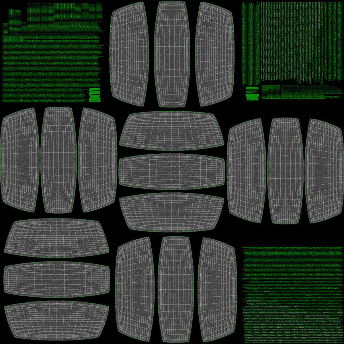 Volleyball ball 3D model_10