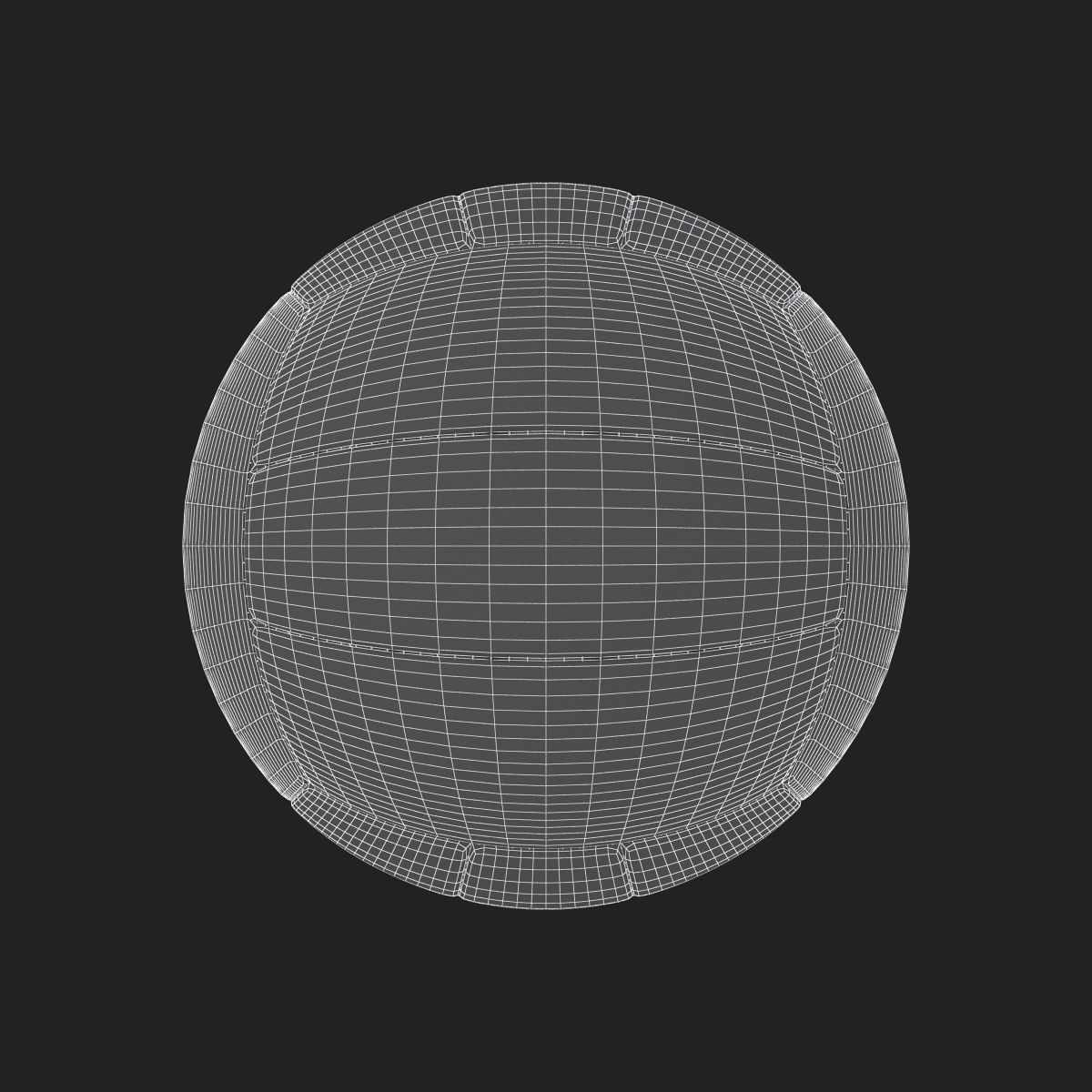 Volleyball ball 3D model_5