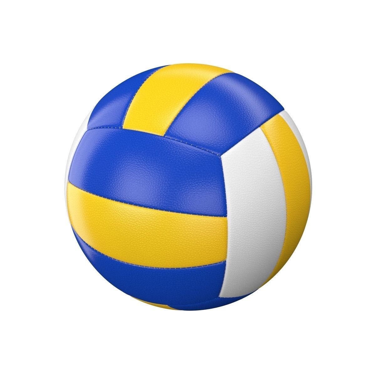 Volleyball ball 3D model_2