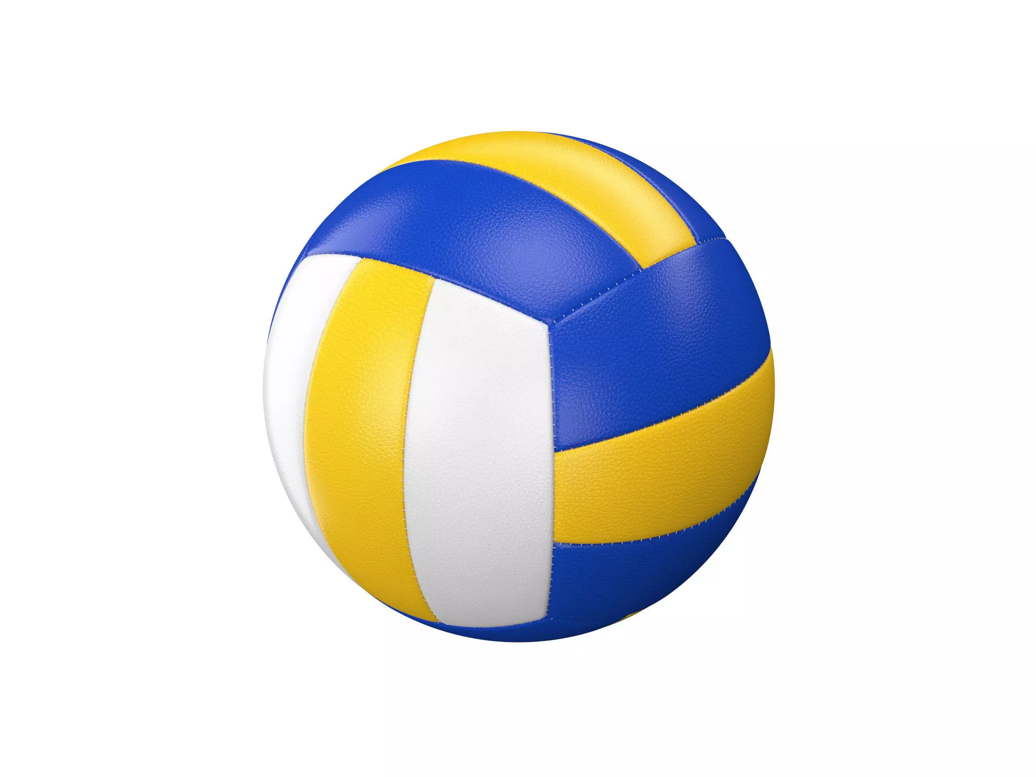 Volleyball ball 3D model_0