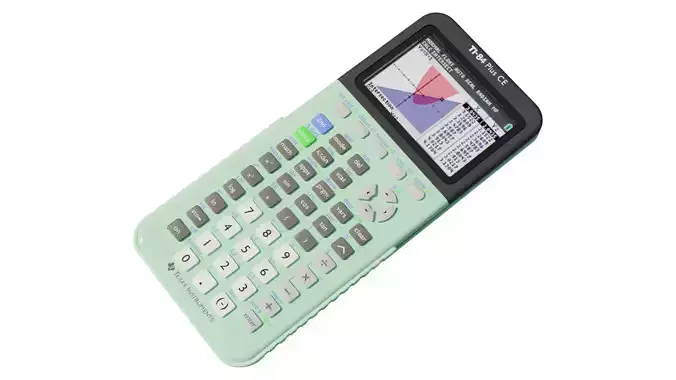 Ti-84 Plus CE Graphing Calculator Free 3D model