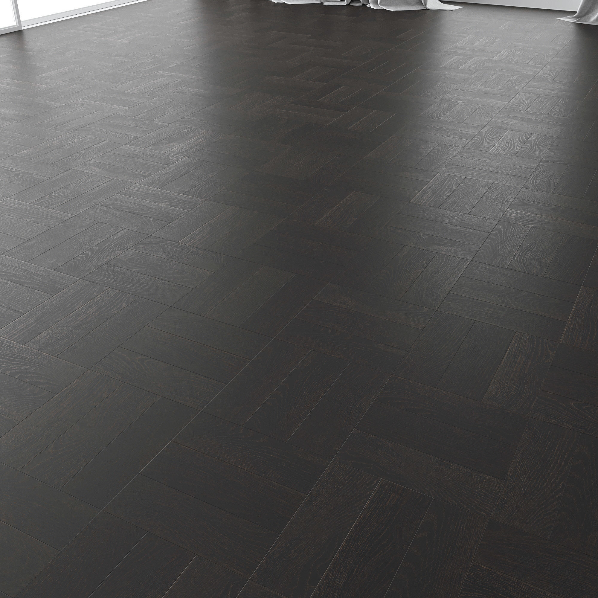 Parquet Oak Belmonte Brushed set 3 3D model_3