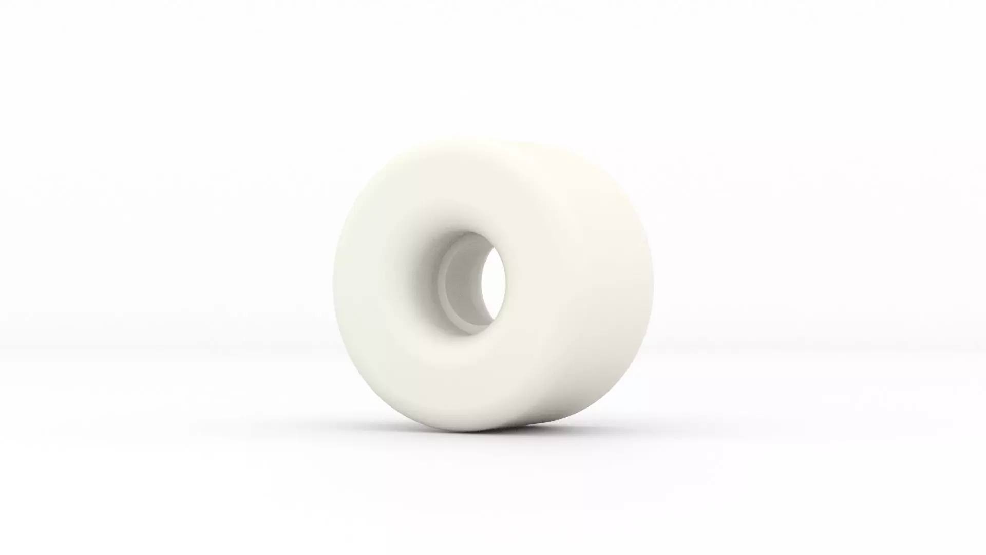 Longboard wheel 62x38 3D print model