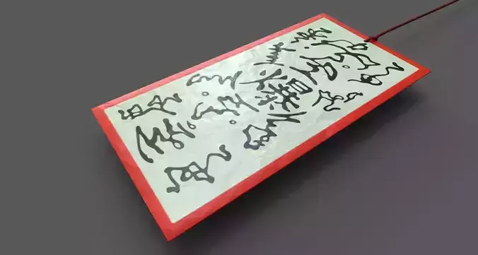 Naruto Throwing weapon pack Low-poly 3D model