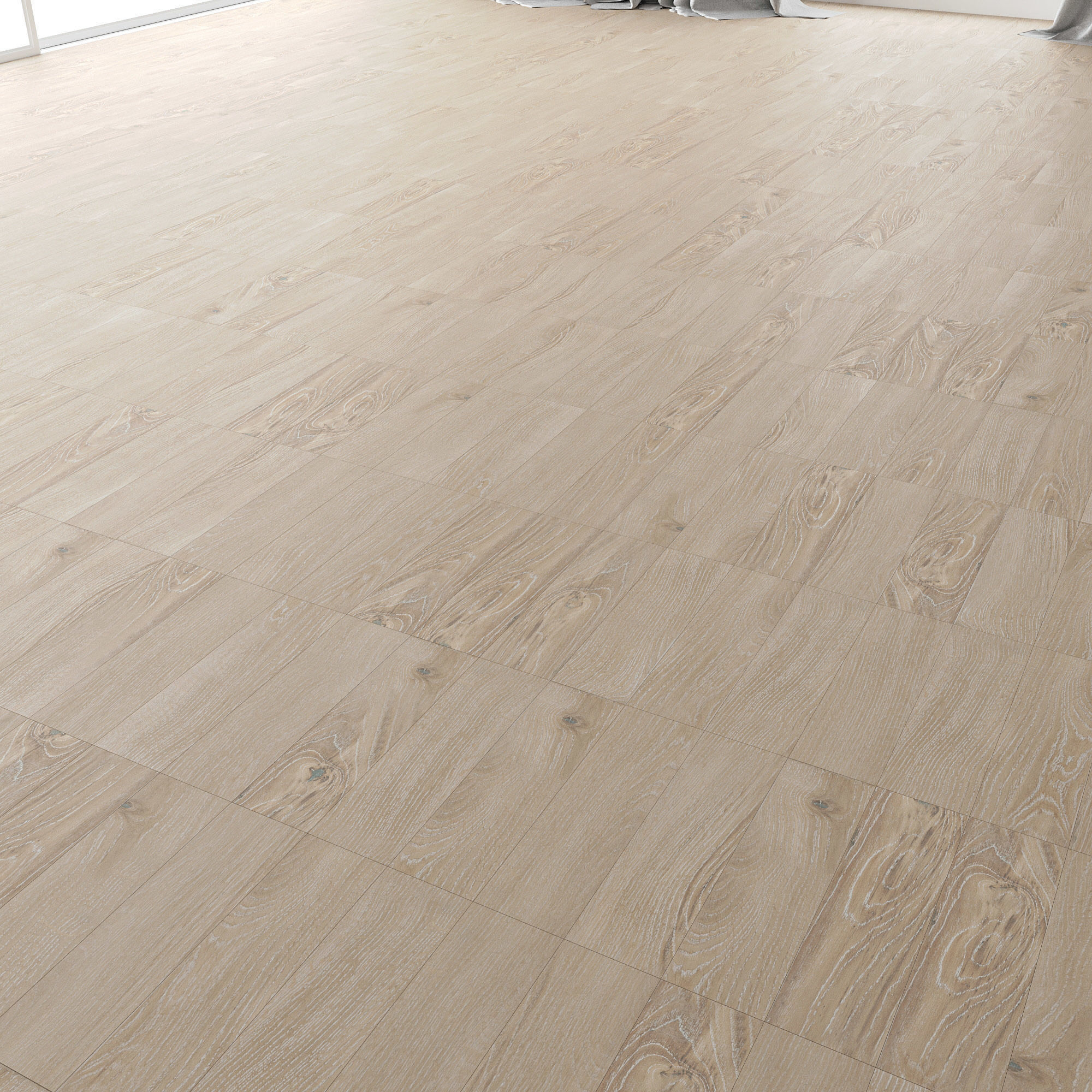 Parquet Oak Arctic NEW Firestop set 3 3D model_1