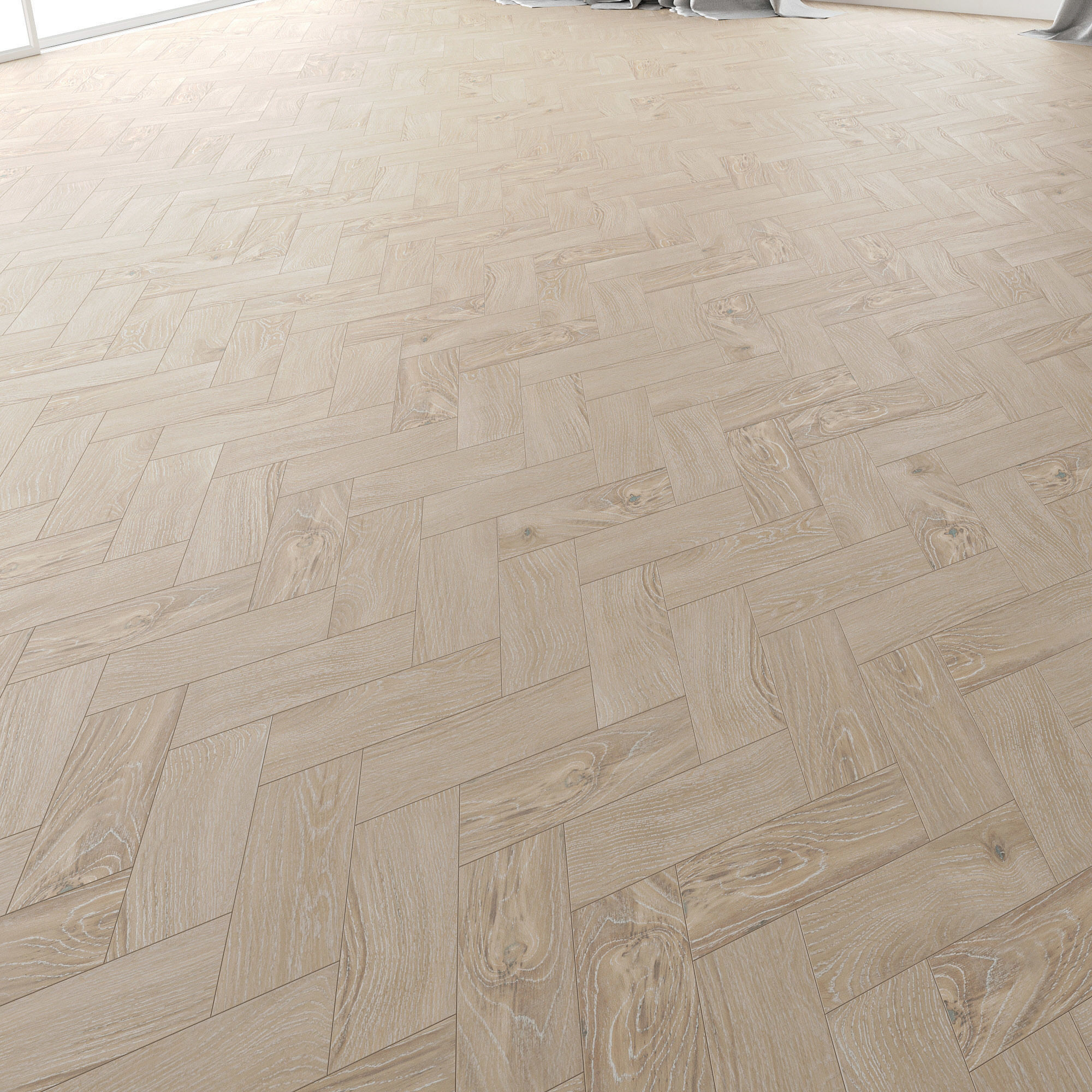 Parquet Oak Arctic NEW Firestop set 5 3D model_3