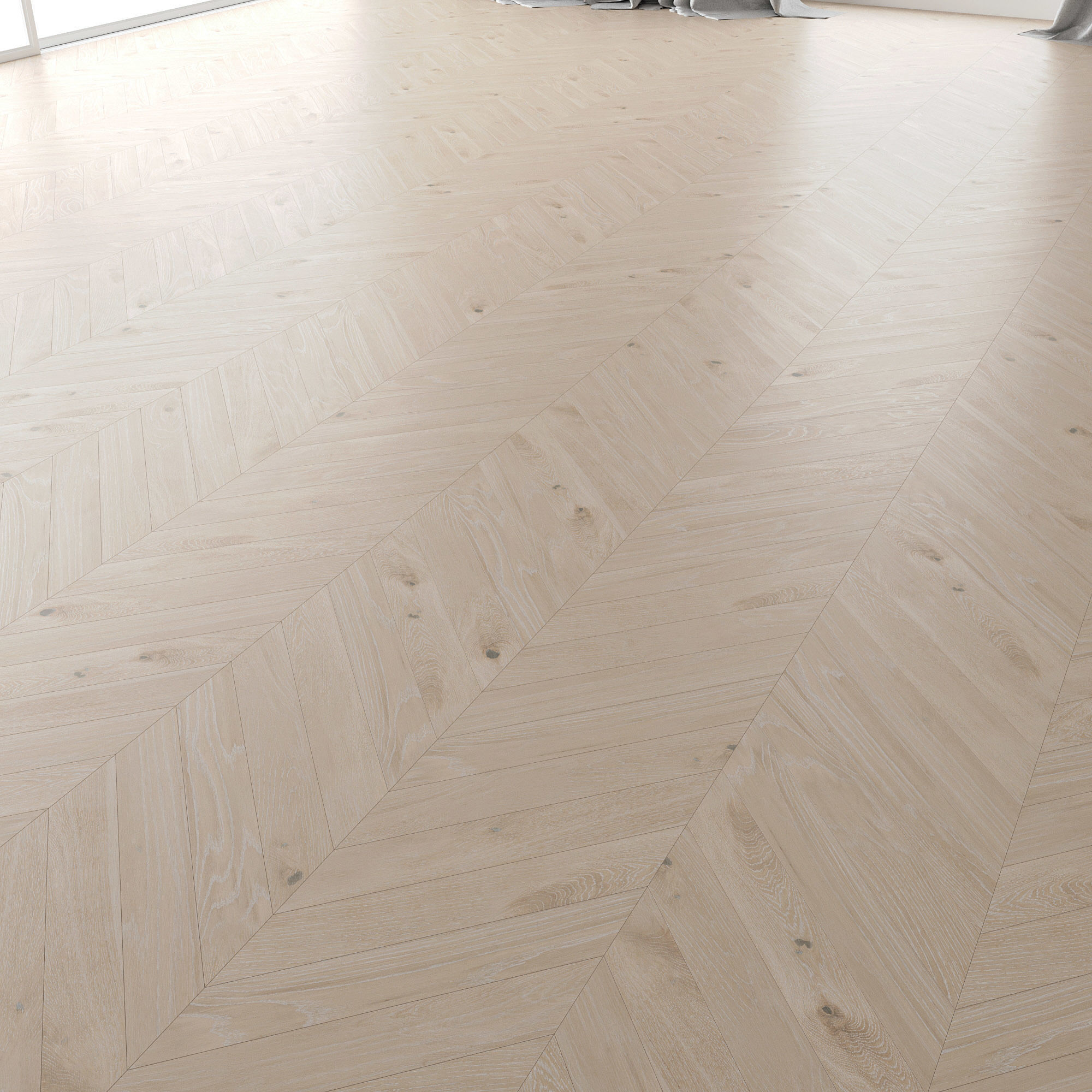  Parquet Oak Arctic NEW Brushed set 1 3D model_1