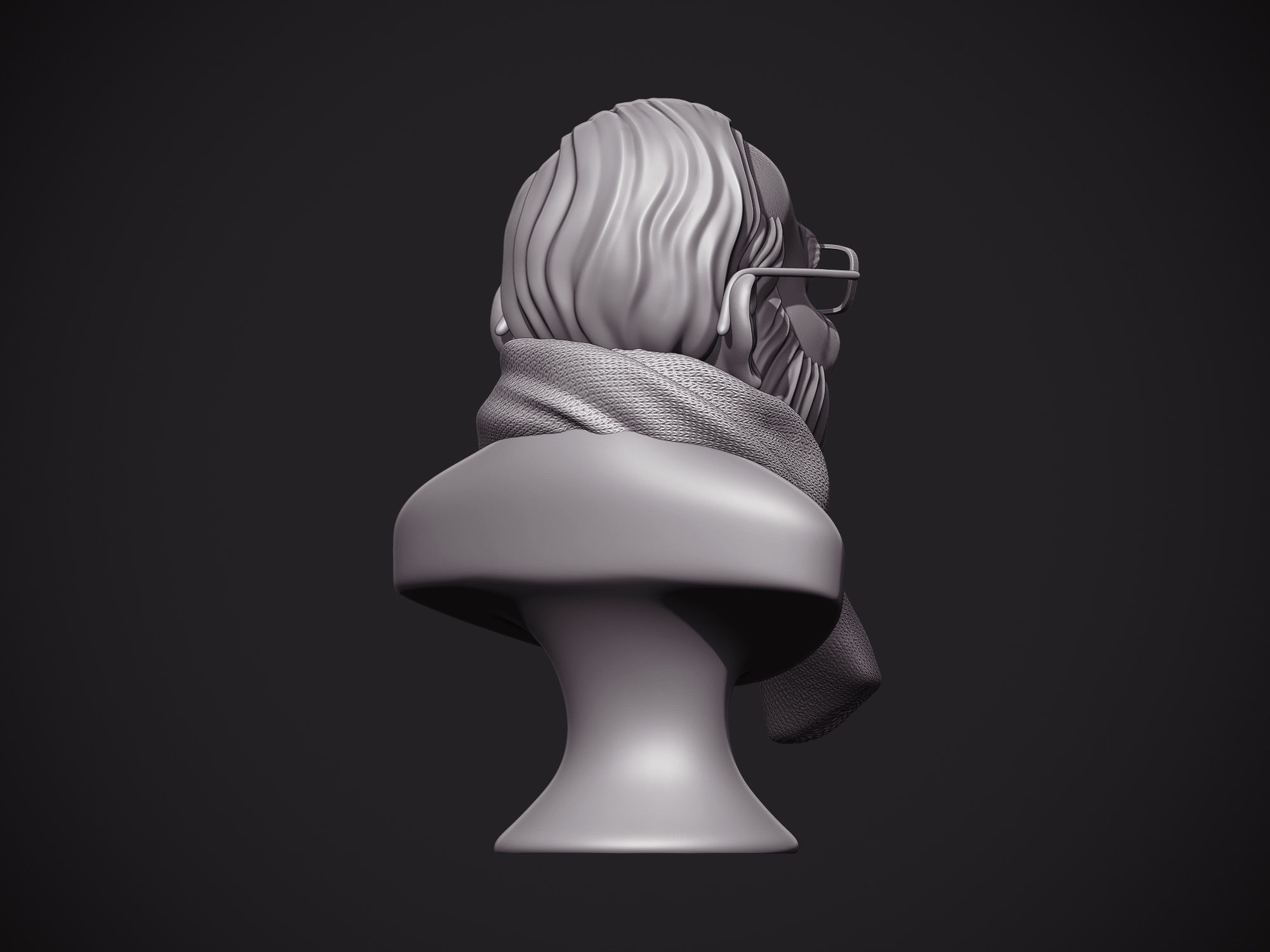 PM Modi Cartoon Bust 3D print model_23