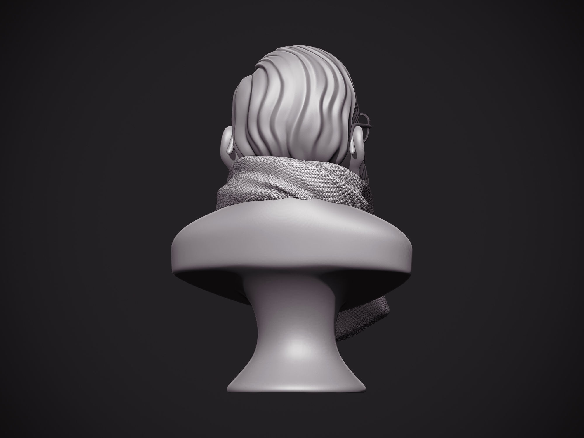 PM Modi Cartoon Bust 3D print model_24