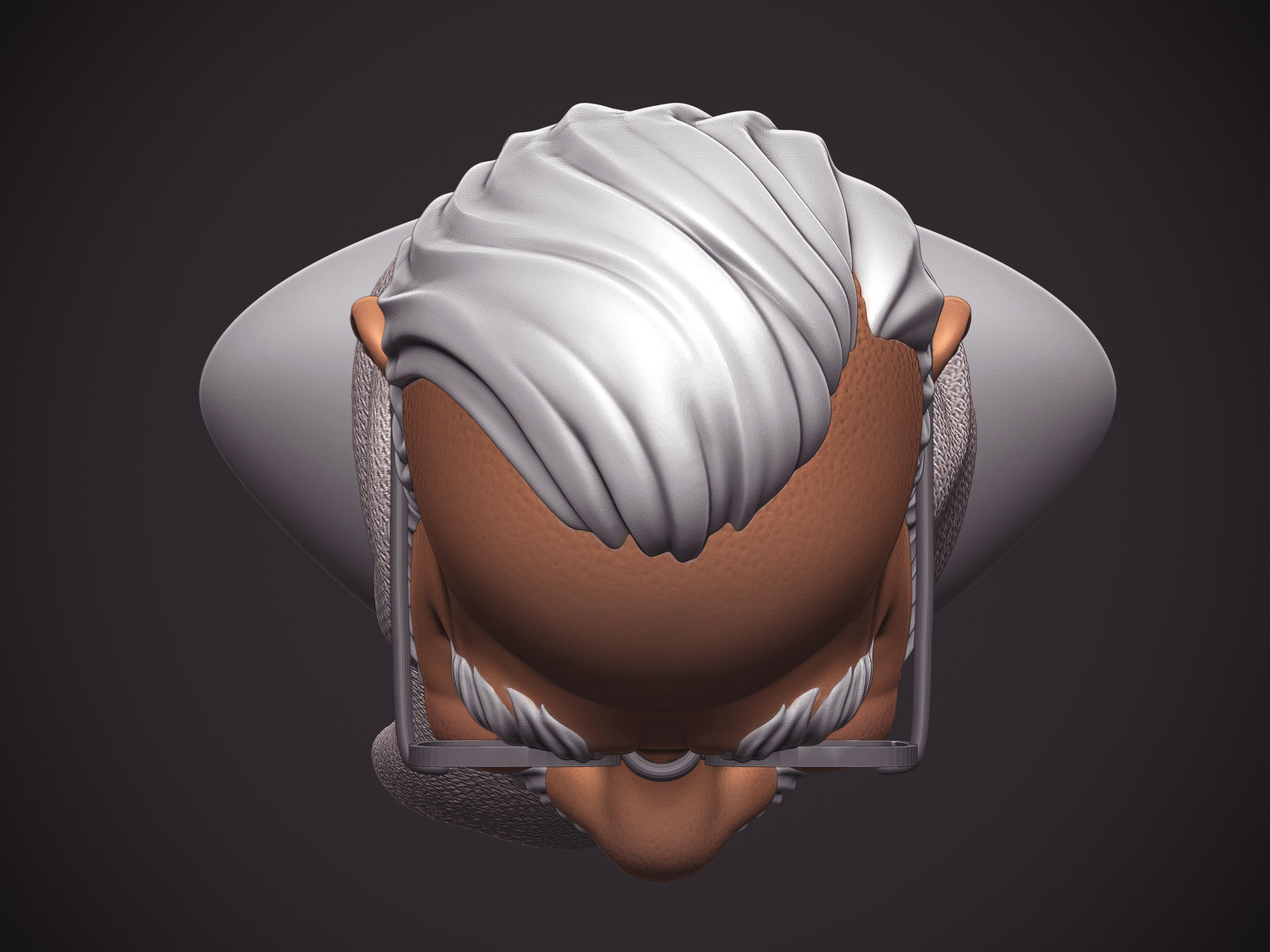 PM Modi Cartoon Bust 3D print model_35