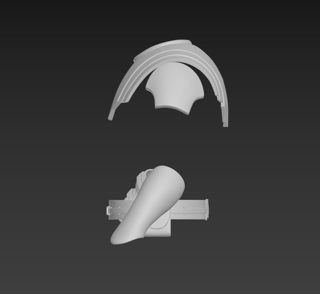 Star Wars Anakin Skywalker General Armor Cosplay 3D print model_2