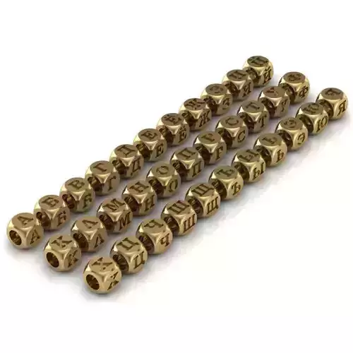 CHARMS RUSSIAN ALPHABET