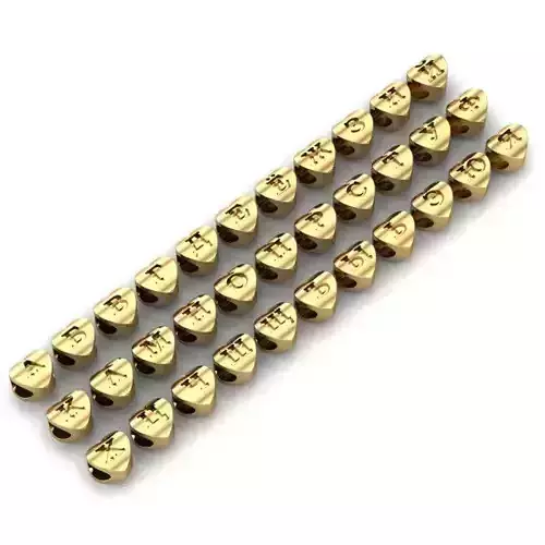 CHARMS RUSSIAN ALPHABET