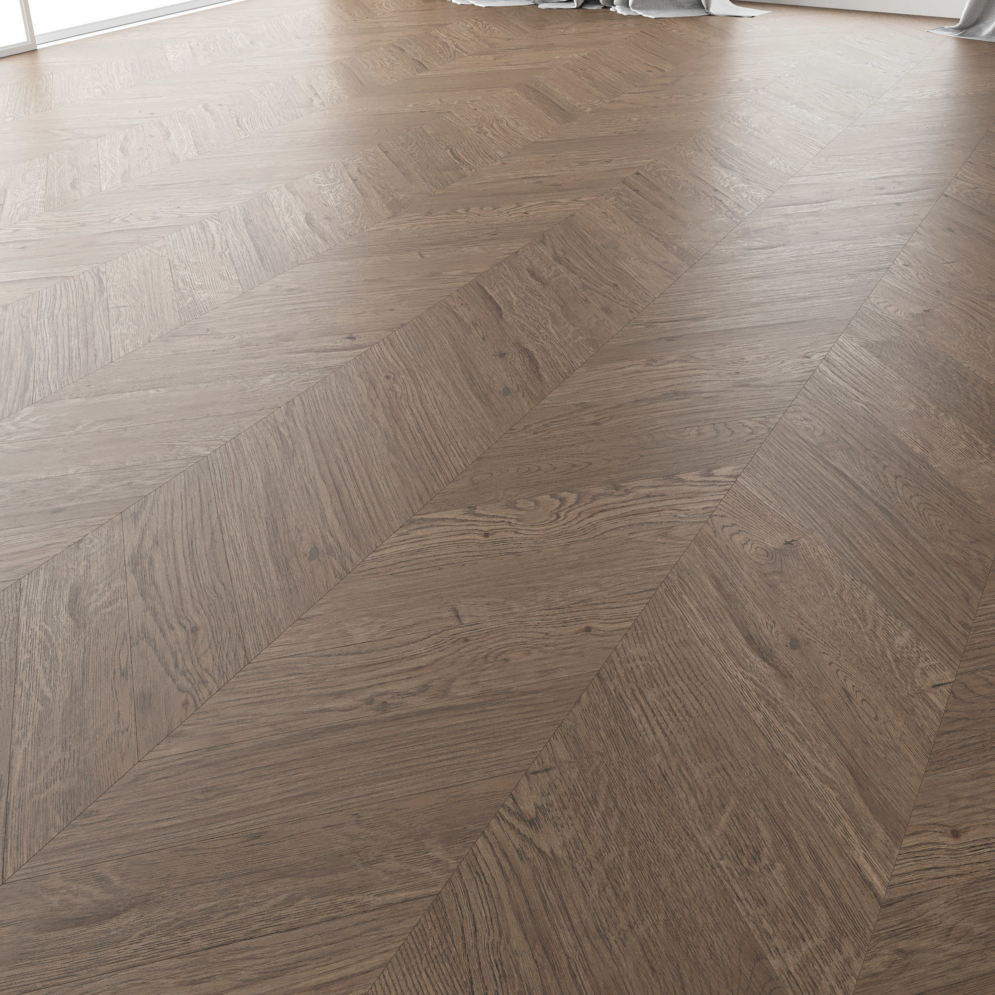 Parquet Oak Missisippi WWL set 4 3D model_2