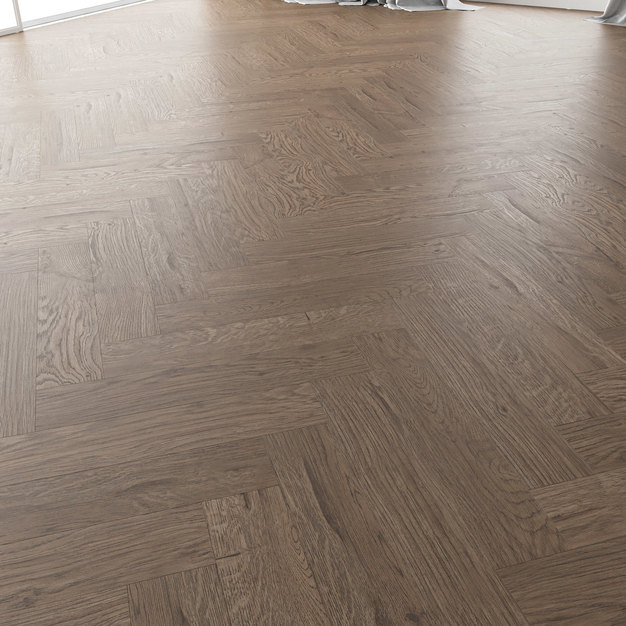 Parquet Oak Missisippi WWL set 4 3D model_3