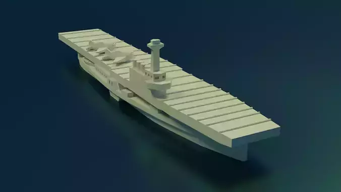 USS Wolverine 3D print model