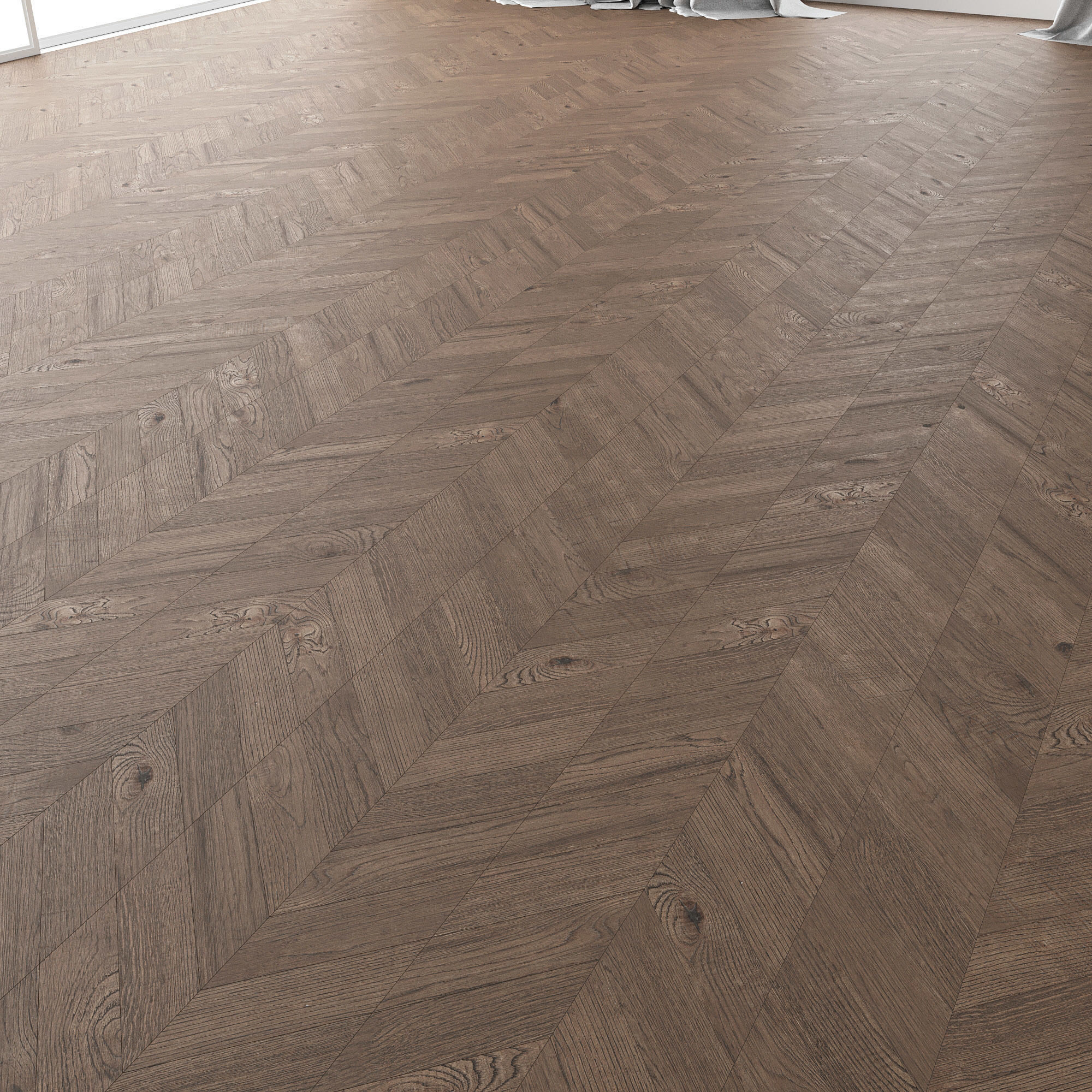 Parquet Oak Missisippi Wild Wood set 1 3D model_3