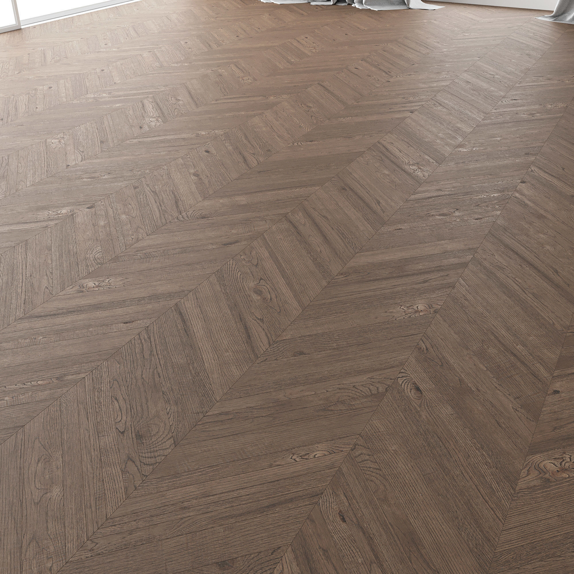 Parquet Oak Missisippi Wild Wood set 1 3D model_2