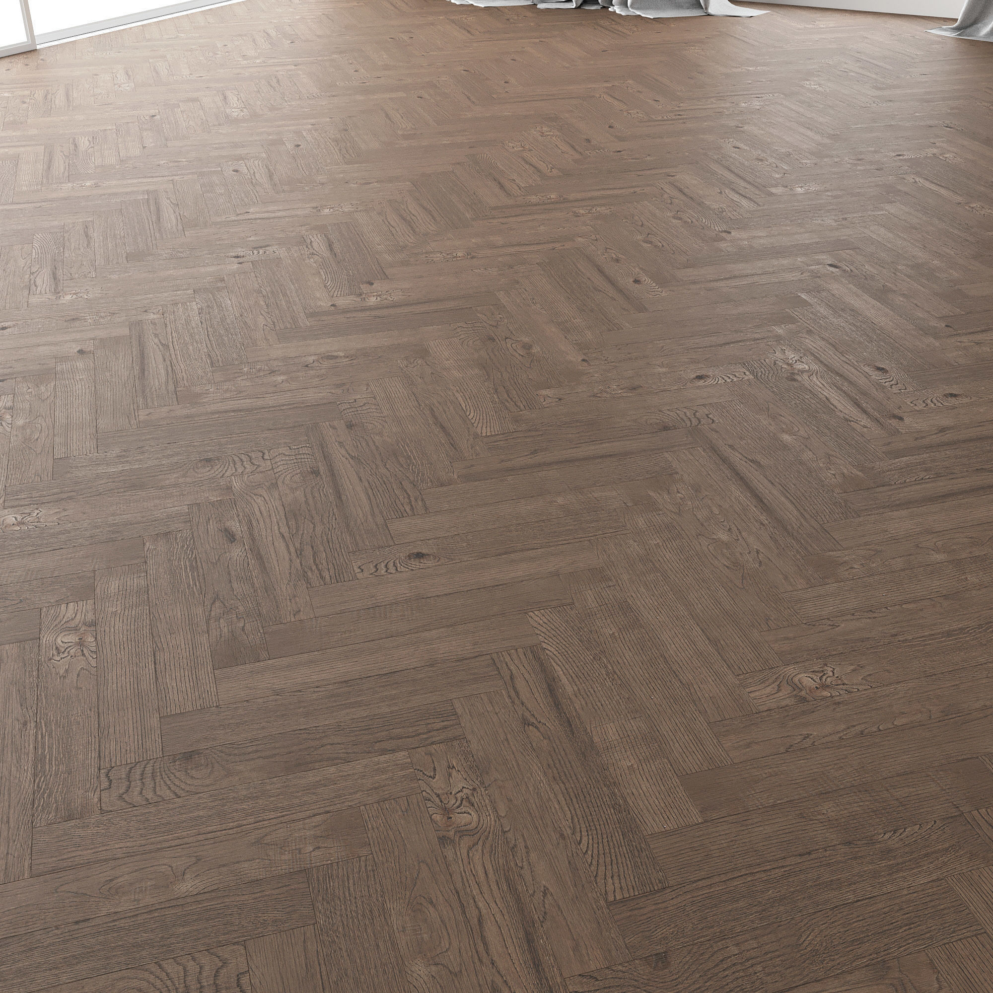 Parquet Oak Missisippi Wild Wood set 2 3D model_1