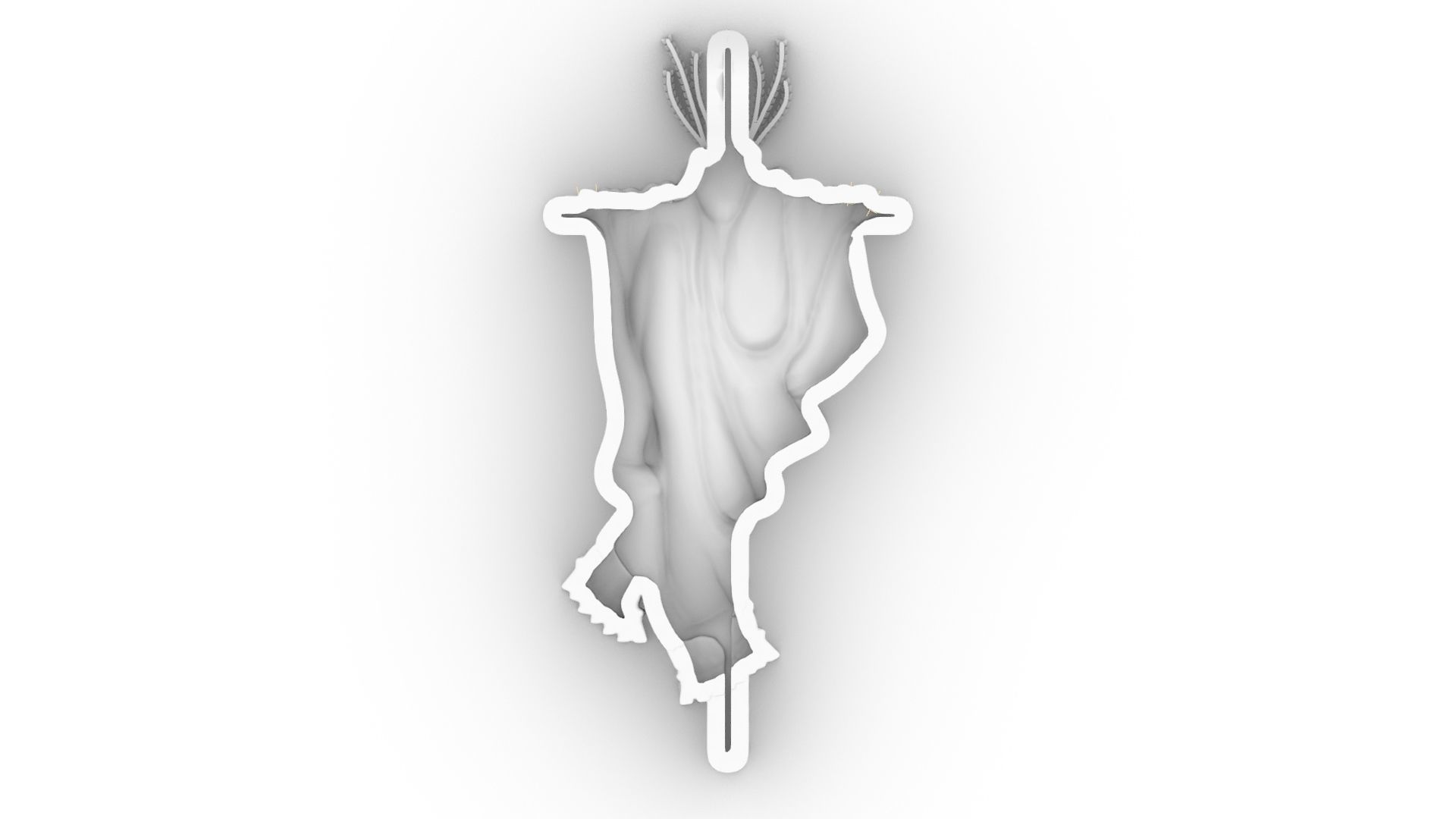 Mandaean - Symbol 3d 3D print model_6