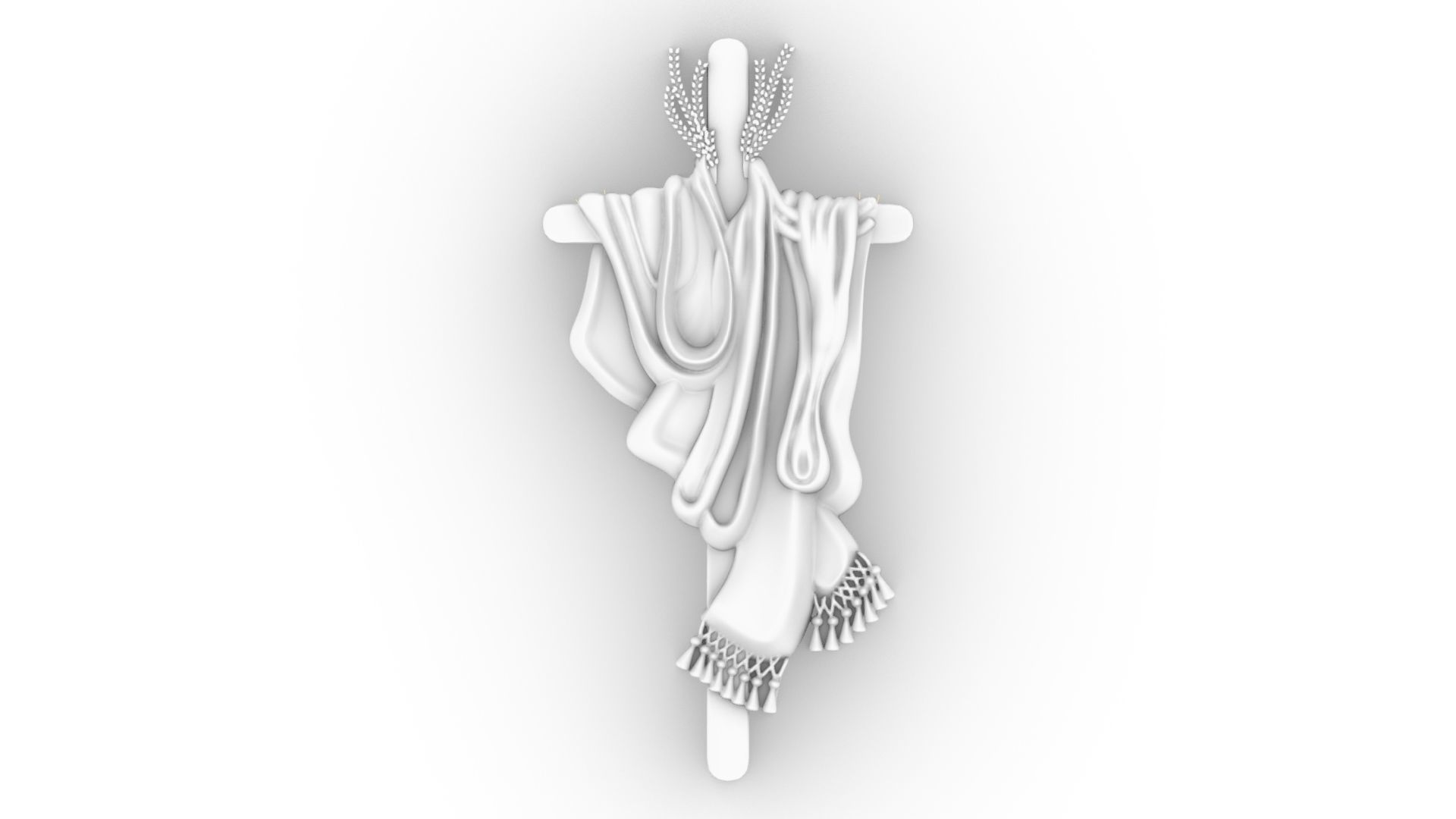 Mandaean - Symbol 3d 3D print model_12