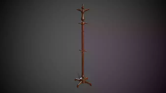 Wooden  Coat Rack Stand